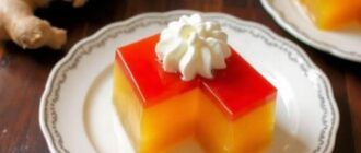 Имбирный желе: необычный десерт с ярким вкусом
