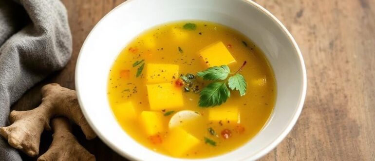 Имбирь в первых блюдах: добавляем глубины вкусу