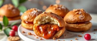 Имбирные профитроли с пряной начинкой: изысканный вариант